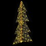 Árbol de Navidad con 160 LED Cálido 150 cm PET