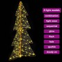 Árbol de Navidad con 160 LED Cálido 150 cm PET