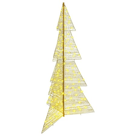 Árbol de Navidad con 240 LED Cálido 180 cm PET