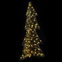 Árbol de Navidad con 160 LED Cálido 150 cm Ratán