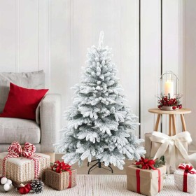 Árbol de Navidad Artificial Moderno Plegable con Nieve y