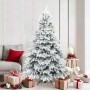 Árbol de Navidad Artificial Moderno Plegable con Nieve y