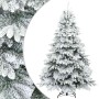 Árbol de Navidad Artificial Moderno Plegable con Nieve y