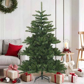 Árbol de Navidad artificial con ramas articuladas Verde 150 cm