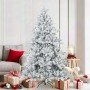 Árbol de Navidad Artificial Moderno Plegable con Nieve y