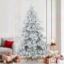Árbol de Navidad Artificial Moderno Plegable con Nieve y