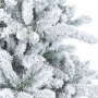 Árbol de Navidad Artificial Moderno Plegable con Nieve y