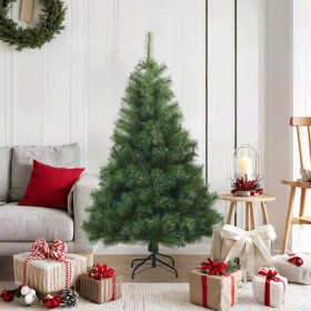 Árbol de Navidad artificial con ramas articuladas Verde 120 cm