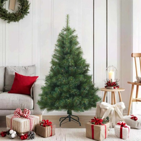 Árbol de Navidad artificial con ramas articuladas Verde 120 cm