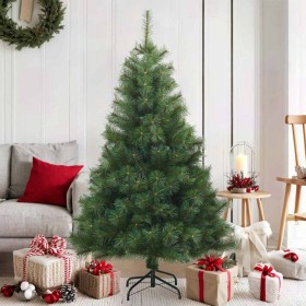 Árbol de Navidad artificial con ramas articuladas Verde 150 cm