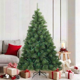 Árbol de Navidad artificial con ramas articuladas Verde 180 cm