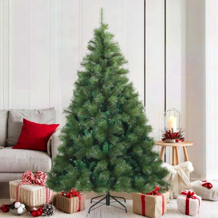 Árbol de Navidad artificial con ramas articuladas Verde 180 cm