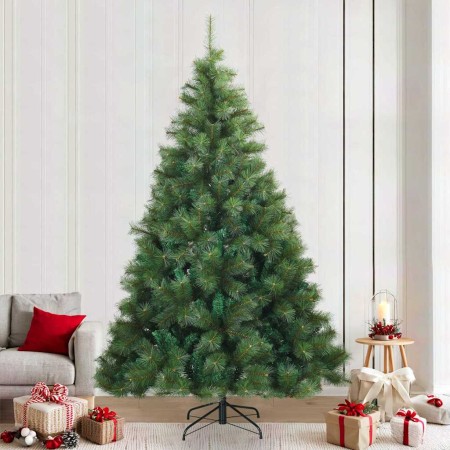 Árbol de Navidad artificial con ramas articuladas Verde 240 cm