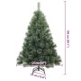 Árbol de Navidad Artificial Moderno Plegable con Nieve y