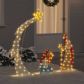 Escena de Natividad Cálido 149 x 32 x 127.5 cm Poliéster Escena de Natividad Cálido 149 x 32 x 127.5 cm Poliéster