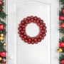 Coronas de Bolas de Navidad 2 pcs Rojo 33 x 33 x 7 cm