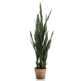 Emerald Planta artificial Sansevieria con maceta 84 cm