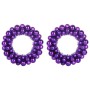 Coronas de Bolas de Navidad 2 pcs Lila 33 x 33 x 7 cm