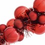 Guirnalda de Bolas de Navidad Rojo 186 cm Poliestireno