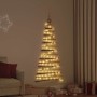 Árbol de Navidad Natural 150 cm madera maciza de fresno