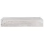 Wall shelf with drawer 2 units MDF gray concrete 60x23.5x10cm by vidaXL, Shelves and shelves - Ref: Foro24-330266, Price: 89,...