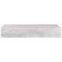 Wandregal mit Schublade 2 Stück MDF Beton grau 60x23,5x10cm von vidaXL, Regale und Regale - Ref: Foro24-330266, Preis: 92,02 ...