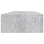 Wandregal mit Schublade 2 Stück MDF Beton grau 60x23,5x10cm von vidaXL, Regale und Regale - Ref: Foro24-330266, Preis: 92,02 ...