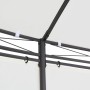 Cenador blanco crema 530x350x265 cm