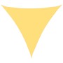 Toldo de vela triangular HDPE 5x5x5 m m beige