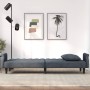 Dark gray velvet sofa bed with armrests by vidaXL, Sofas - Ref: Foro24-351945, Price: 319,36 €, Discount: %