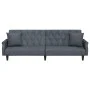 Dark gray velvet sofa bed with armrests by vidaXL, Sofas - Ref: Foro24-351945, Price: 311,22 €, Discount: %