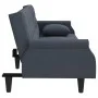 Dark gray velvet sofa bed with armrests by vidaXL, Sofas - Ref: Foro24-351945, Price: 311,22 €, Discount: %