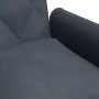 Dark gray velvet sofa bed with armrests by vidaXL, Sofas - Ref: Foro24-351945, Price: 311,22 €, Discount: %