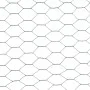 Alambrada de gallinero acero revestimiento PVC verde 25x1,2 m de vidaXL, Paneles de vallas - Ref: Foro24-143260, Precio: 47,5...