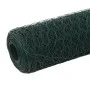 Alambrada de gallinero acero revestimiento PVC verde 25x1,5 m de vidaXL, Paneles de vallas - Ref: Foro24-143264, Precio: 50,3...