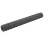 Steel chicken wire with gray PVC coating 25x1.2 m by vidaXL, fence panels - Ref: Foro24-143284, Price: 41,09 €, Discount: %