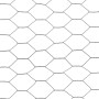 Hühnerdrahtzaun, verzinkter Stahl mit grauer PVC-Beschichtung, 25x1,5 m. von vidaXL, Zaunpaneele - Ref: Foro24-143291, Preis:...