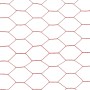 Hühnerstalldraht aus Stahl mit roter PVC-Beschichtung, 25 x 1,5 m von vidaXL, Zaunpaneele - Ref: Foro24-143315, Preis: 56,29 ...