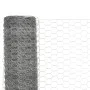 Hühnerstalldraht, silberverzinkter Stahl, 25 x 1,5 m von vidaXL, Zaunpaneele - Ref: Foro24-143321, Preis: 64,49 €, Rabatt: %