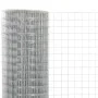 Silberverzinktes Stahldrahtgeflecht 10 x 0,5 m von vidaXL, Zaunpaneele - Ref: Foro24-143610, Preis: 19,99 €, Rabatt: %