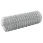 Malla de alambre de acero galvanizado plateada 10x0,5 m de vidaXL, Paneles de vallas - Ref: Foro24-143612, Precio: 22,39 €, D...