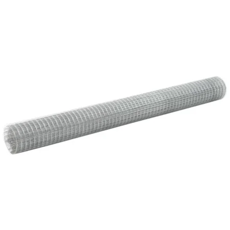 Silver Galvanized Steel Wire Mesh 10x1.5m by vidaXL, fence panels - Ref: Foro24-143614, Price: 48,93 €, Discount: %