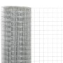 Silberverzinktes Stahldrahtgeflecht 25x0,5 m von vidaXL, Zaunpaneele - Ref: Foro24-143616, Preis: 43,41 €, Rabatt: %