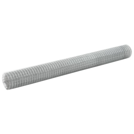 Hühnerstalldraht, silberverzinkter Stahl, 25 x 1,5 m von vidaXL, Zaunpaneele - Ref: Foro24-143621, Preis: 96,09 €, Rabatt: %