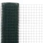 Hühnerdrahtzaun, Stahl, grüne PVC-Beschichtung, 10x0,5 m. von vidaXL, Zaunpaneele - Ref: Foro24-143624, Preis: 18,08 €, Rabat...