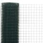 Hühnerdrahtzaun, Stahl, grüne PVC-Beschichtung, 10x0,5 m. von vidaXL, Zaunpaneele - Ref: Foro24-143624, Preis: 18,55 €, Rabat...