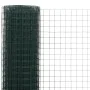 Alambrada de gallinero acero revestimiento PVC verde 10x0,5 m de vidaXL, Paneles de vallas - Ref: Foro24-143625, Precio: 21,3...