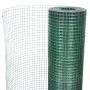 Galvanized fence with green PVC coating 25x1 m by vidaXL, fence panels - Ref: Foro24-140438, Price: 55,81 €, Discount: %
