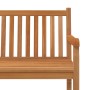 Juego de comedor para jardín 4 piezas madera maciza de teca