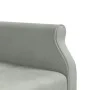 Sofá cama en forma de L terciopelo gris claro 271x140x70 cm von vidaXL, Sofas - Ref: Foro24-3157221, Preis: 484,05 €, Rabatt: %